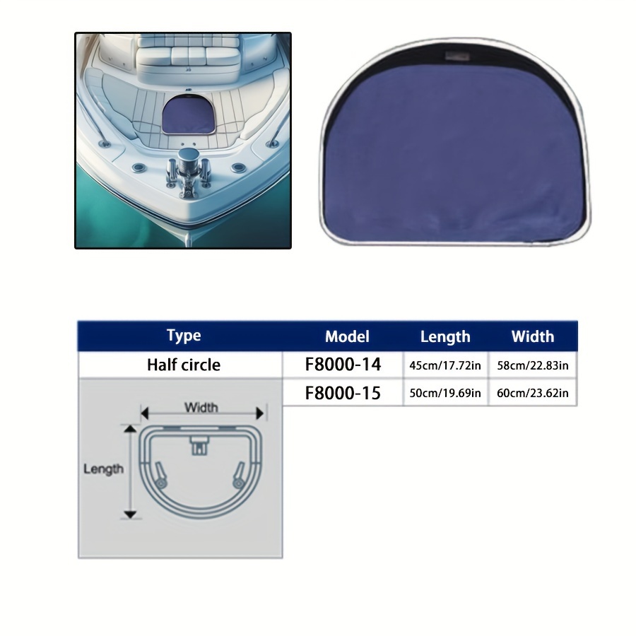 Sailboat Hatch Covers, Breathable Marine-Grade Canvas