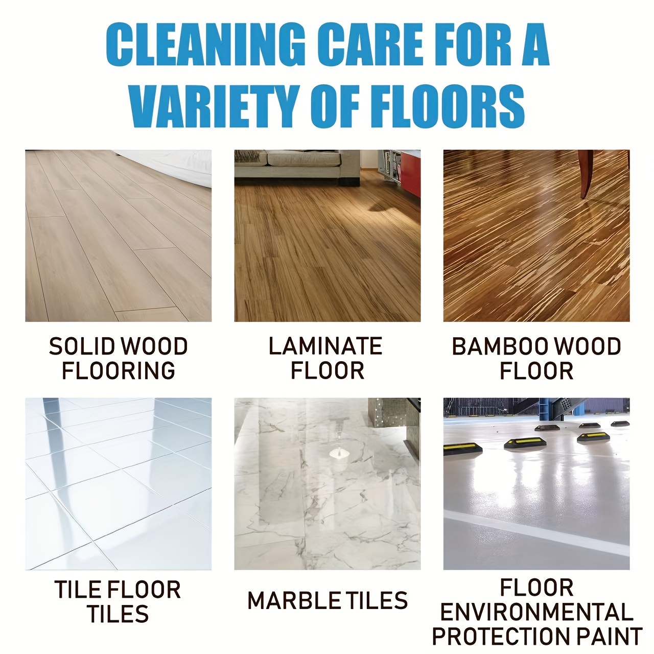 multi surface floor cleaning sheets tile wood polishing and stain removal for home use details 6