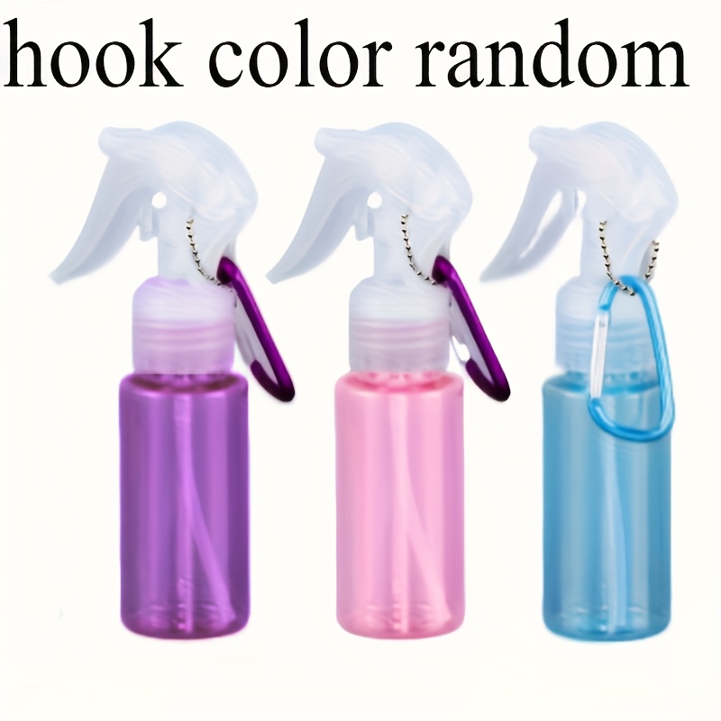 60ml Small Mouse Hook Spray Bottles In Packs Of 3 Or 7, Featuring A Round Shoulder And Flat Bottom, Made Of Pet Plastic, Suitable For Alcohol Disinfection