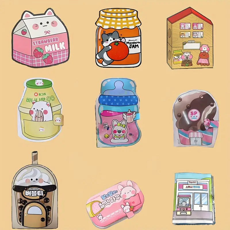 creative-cartoon-sticker-quiet-book-including-temu-germany for Diy Strawberry Jam Squishy Book Free Printable creative cartoon sticker quiet book (including - Temu Germany for Diy Strawberry Jam Squishy Book Free Printable