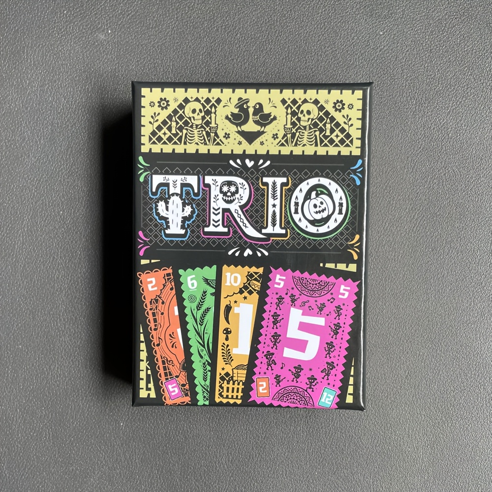 TRIO Juego de Cartas de Emparejamiento de 36 Piezas - Juego de Mesa Familiar Nostálgico...