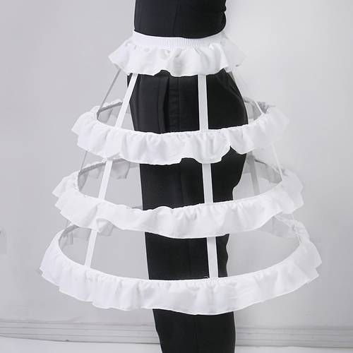 wedding petticoat underskirt hoop adult skirt petticoat crinoline for lolita style dress