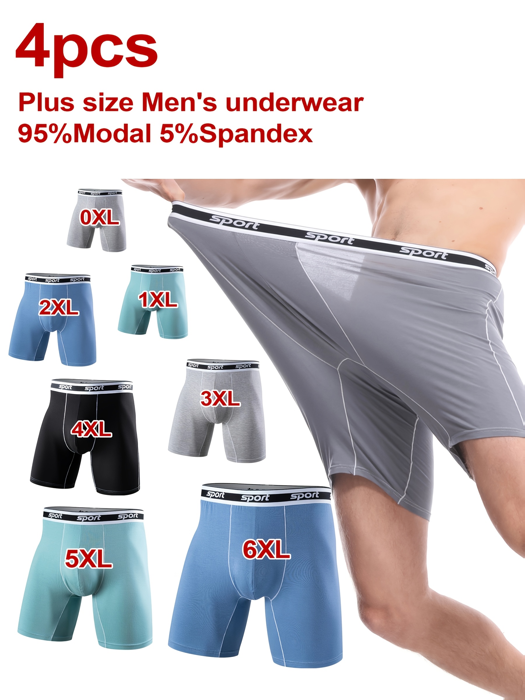 Intimo Uomo Taglie Forti Online Slip Biancheria - Foto 2