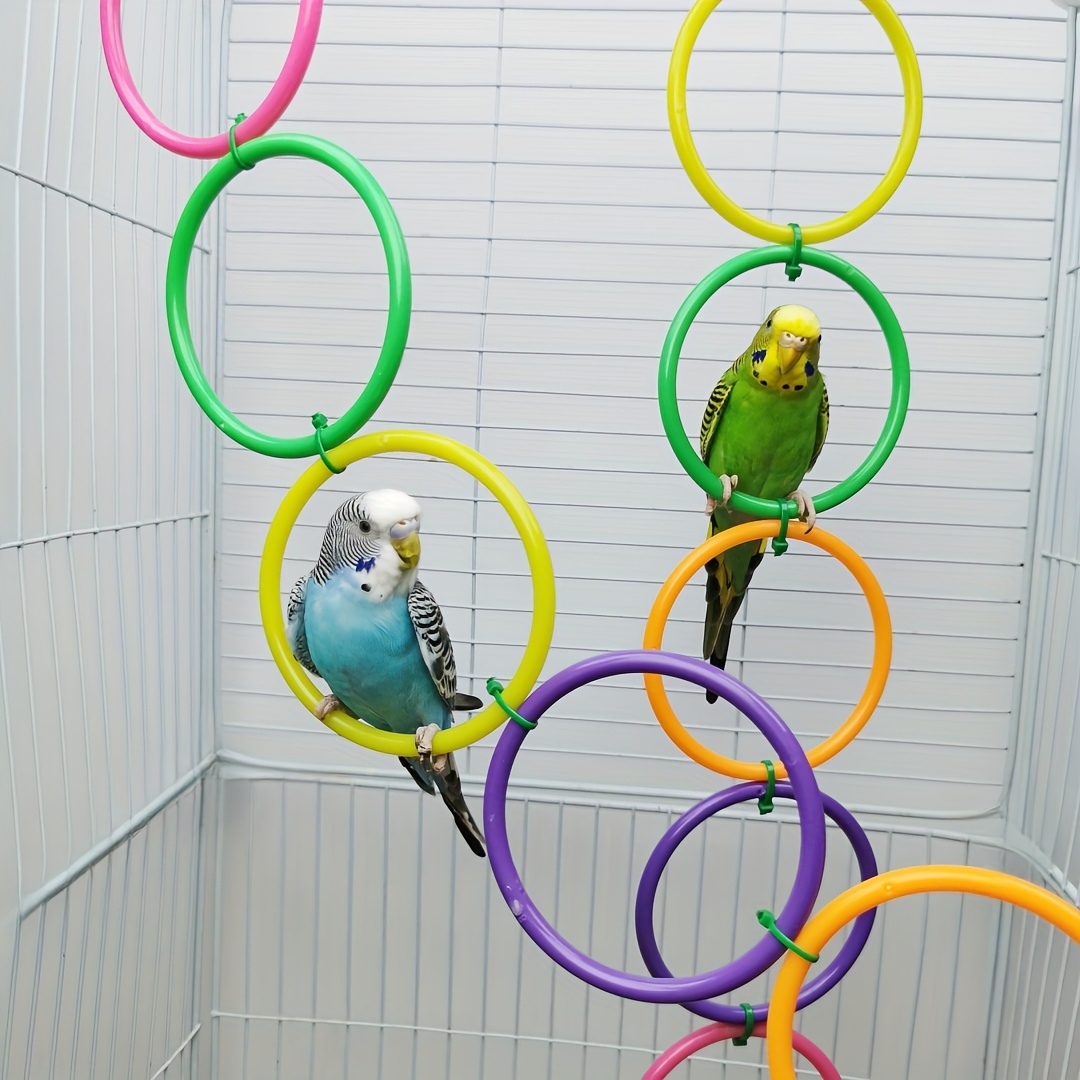 

1pc/2pcs Toy, Plastic For Small To Parrots, Accessories For And