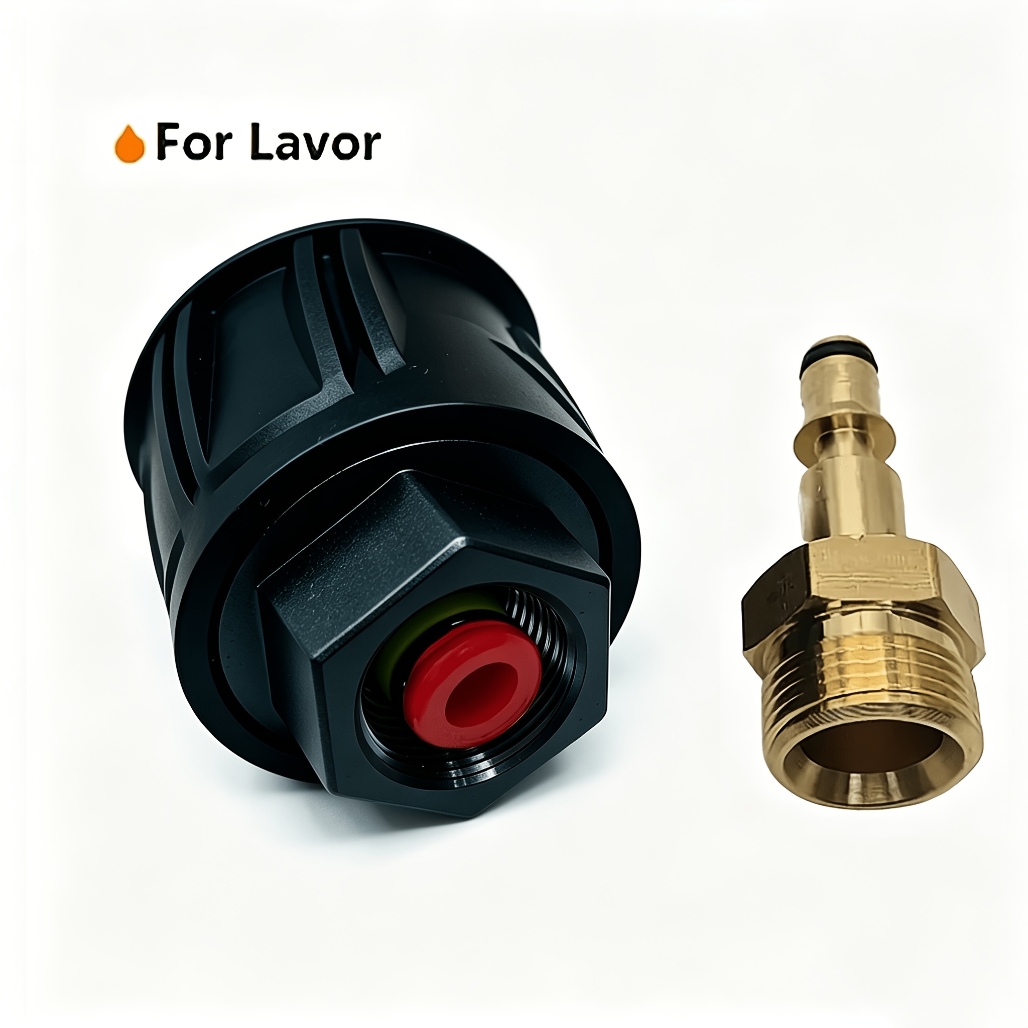 TEMU 1 Set High Pressure Washer Hose Adapter, Pressure Pipe Quick Connector Converter Fitting For Pressure Washer, Replacement Parts And Additions,