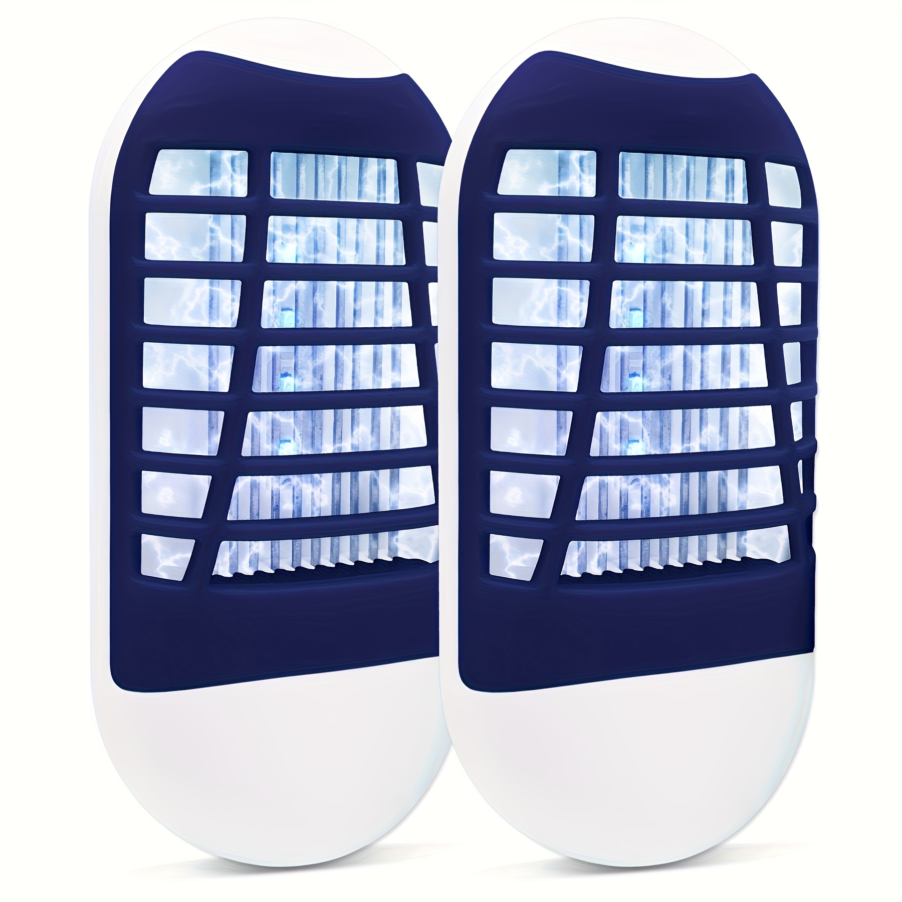 TEMU 2 Pack Plug In Bug Indoor Flying Insect Trap, Electronic Gnat Traps With Led Light For Bedroom, Kitchen, Office