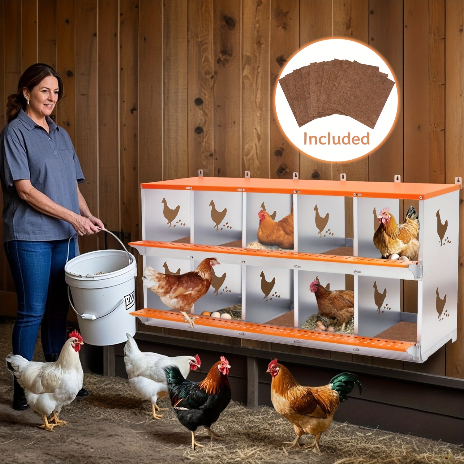 nesting boxes sold on Temu United States