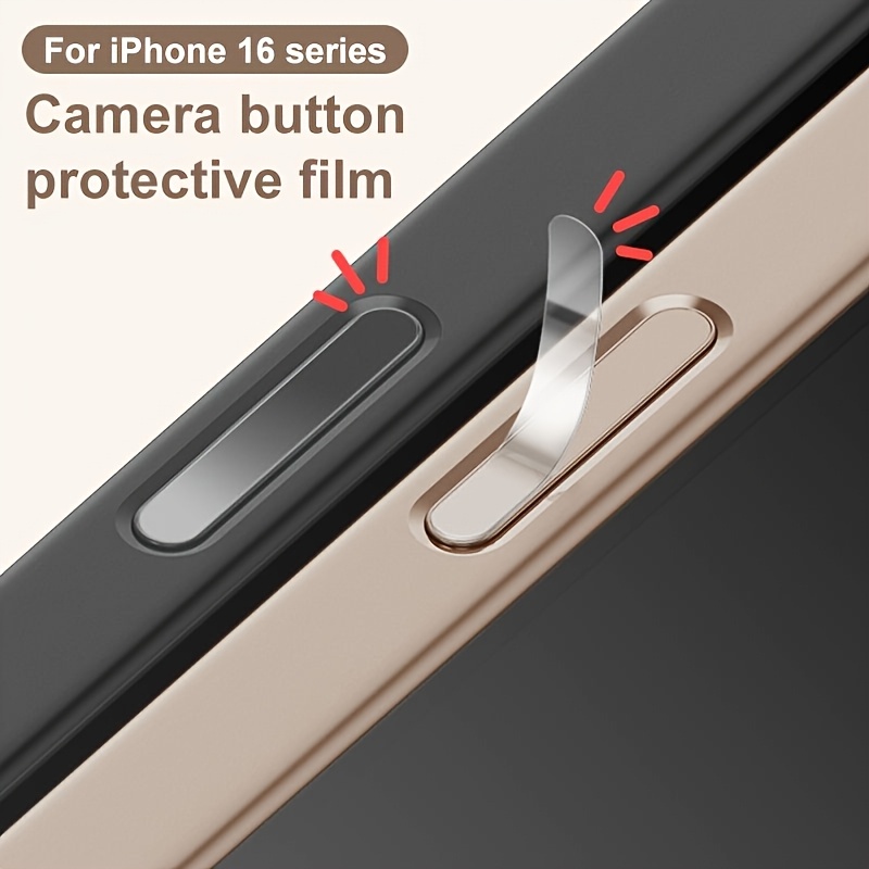 

Tpu Camera Button Protective Film Suitable For Pro Max/pro Plus, Enhances Touch , Anti-scratch And Anti-sweat, Precise Cutting, Compatible With Mobile Phone Case Accessories