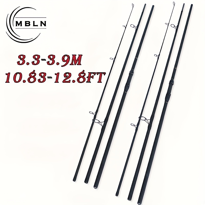 2pcs pole company 10' jointed bamboo fishing rod - 40lb test, , non-woven  fabric, accents, ideal for surf fishing technique, fishing rod for surfing  | Check Out Today's Deals Now | Temu
