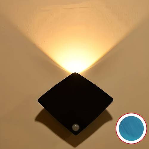 motion sensor wall light for bedroom porch balcony hallway and hotel decoration night light batteries not included