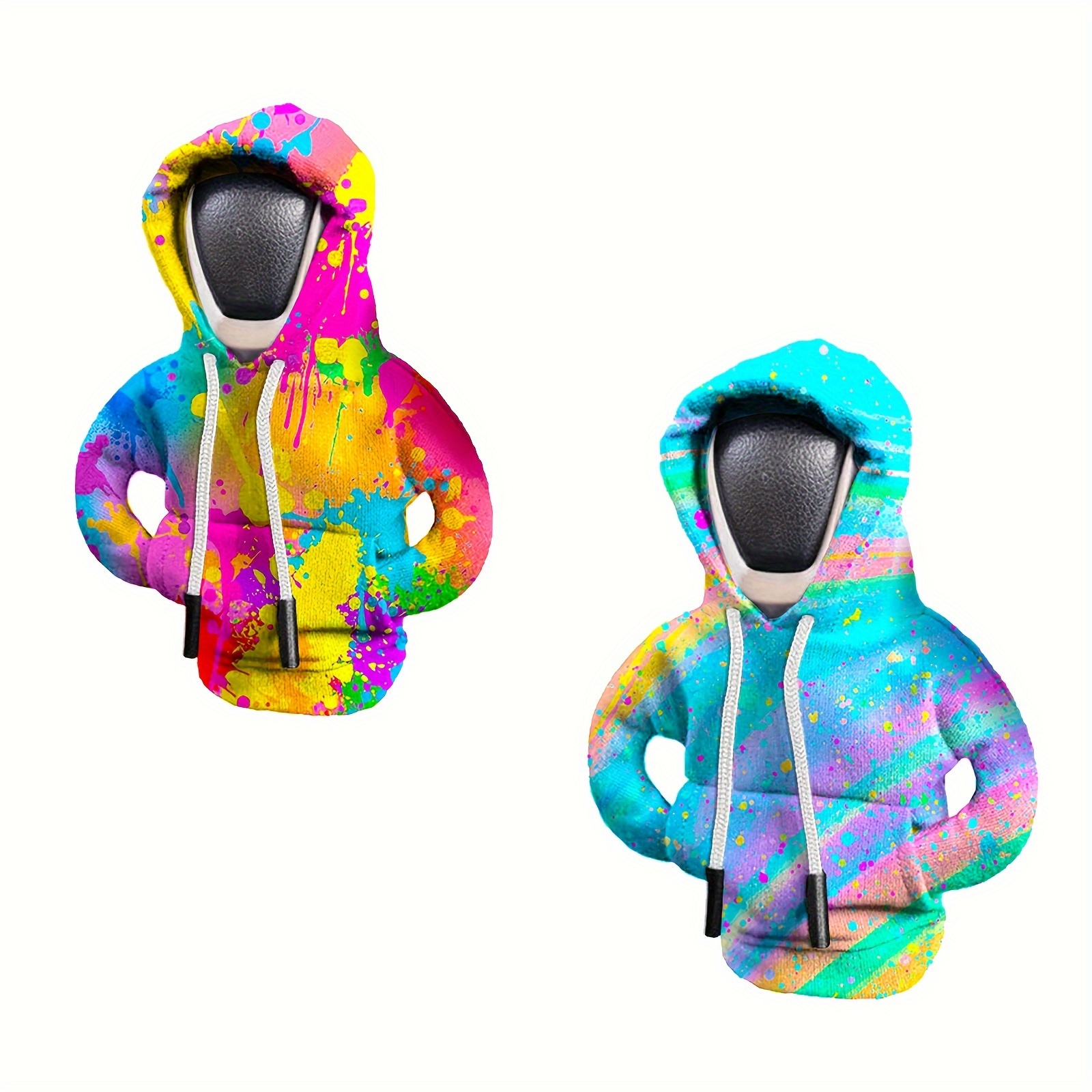 Festive Hoodie For Car Shift Knobs - Suitable For Manual And Automatic Shift Knobs On Cars, Trucks, Suvs, Rvs, Off-road Vehicles, Etc. - Made Of Polyester Fabric