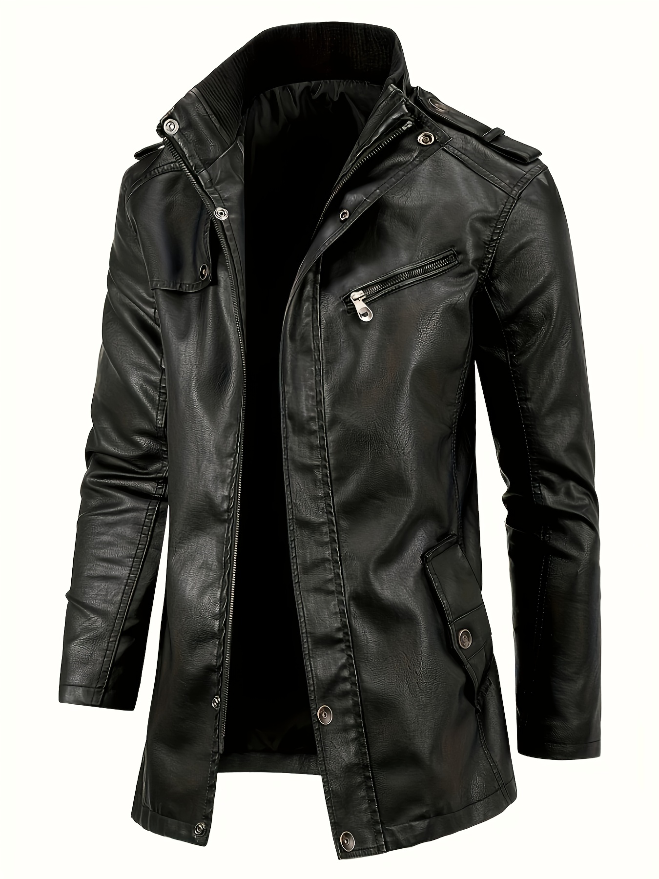 Men's Casual Jacket with Pockets