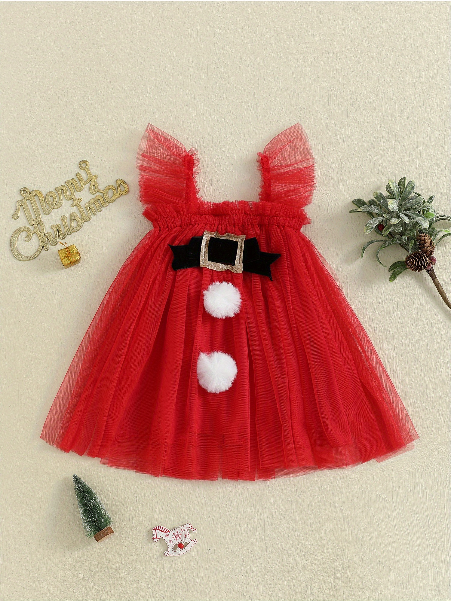 white christmas dresses Flower Girl Dresses main image 0