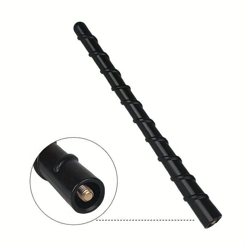 15cm Universal Car Antenna Top Cover-car Antenna Rod-spiral Rubber Antenna -vertical Antenna Pole-durable- Accessory