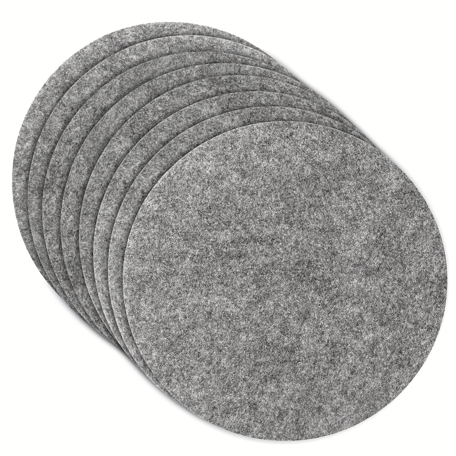 TEMU Pot Protector, 8 Pot Protectors, 19.1cm Extra Thickness Pot Base, Adjustable Size Pot Protector, Anti Slip Stacking Protection Pot, Pot, Bowl,