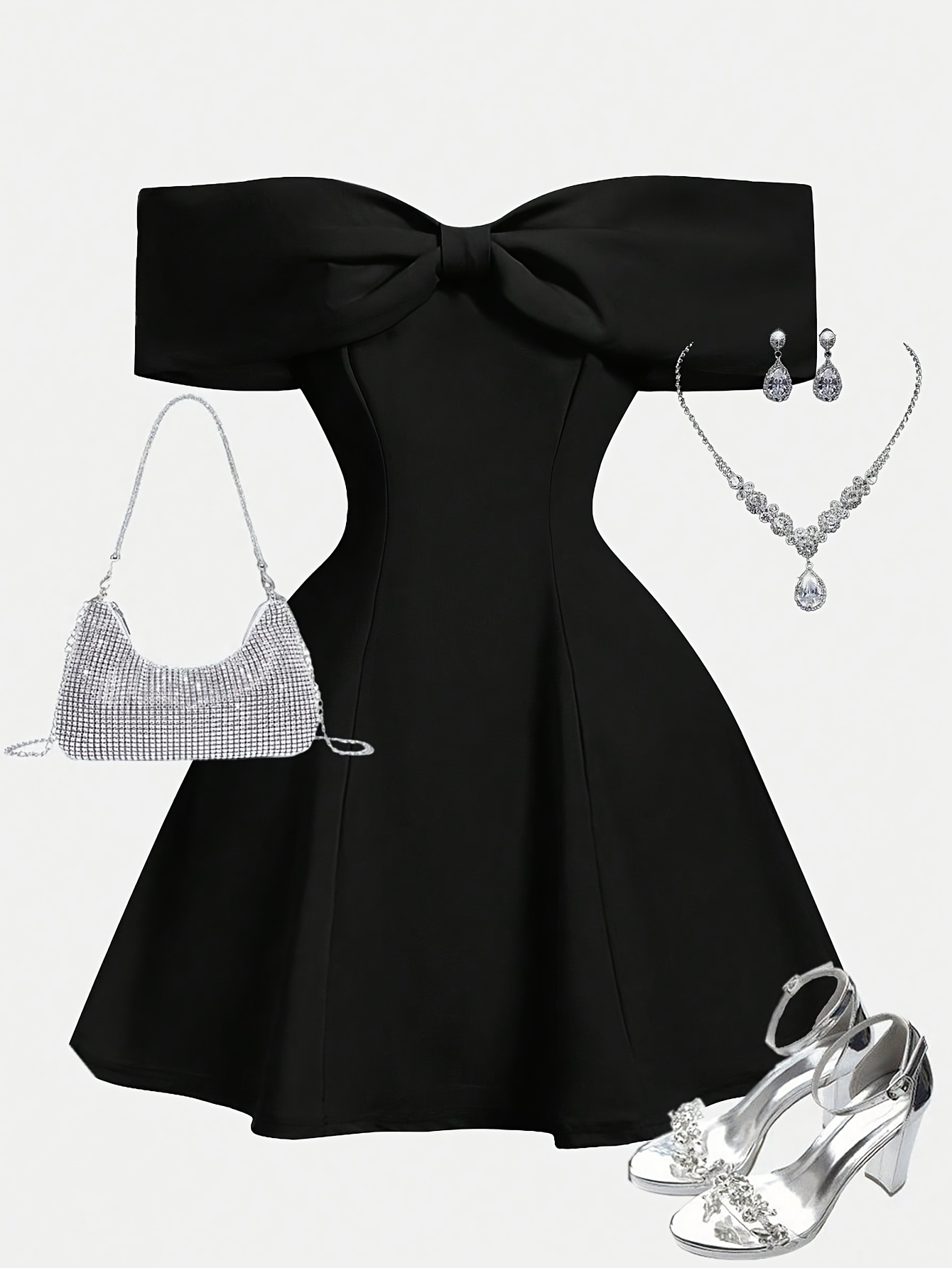 black dress teens sold on Temu United States