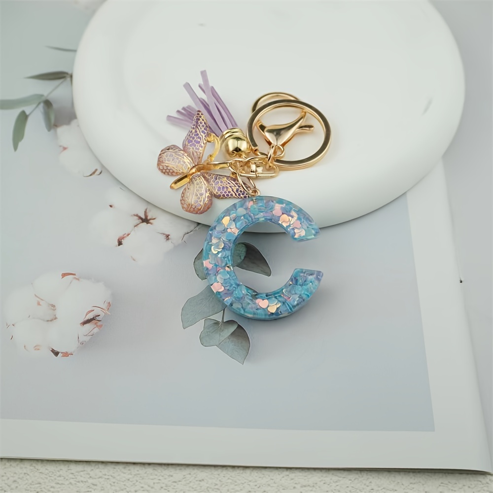 キーホルダーバッグを飾る【Rose Frantz】Three Chain Keyring AHECZZ Key Ring,Women Fashion Keychain Pendant Creative