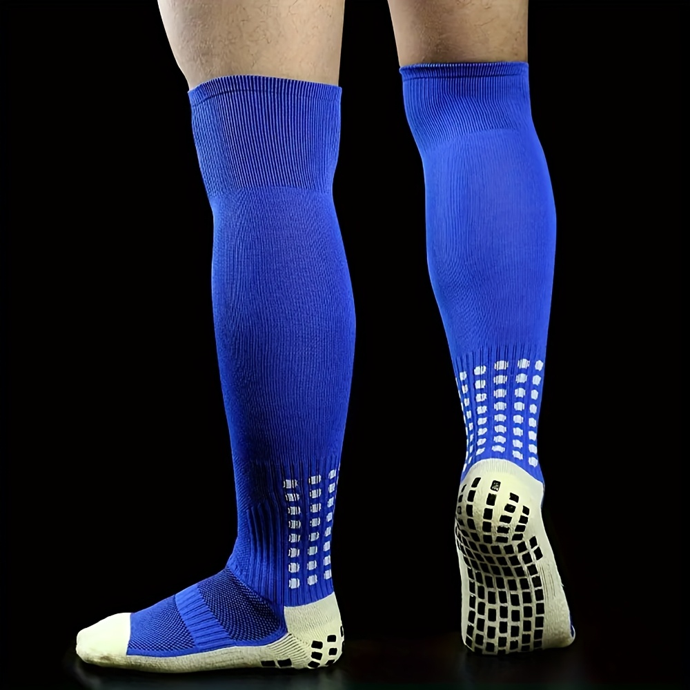 Knee-high Over-the-knee Football Athletic Socks Anti-slip Wear-resistant Sweat-absorbing Socks, Sweat-resistant: retailer-supplied image