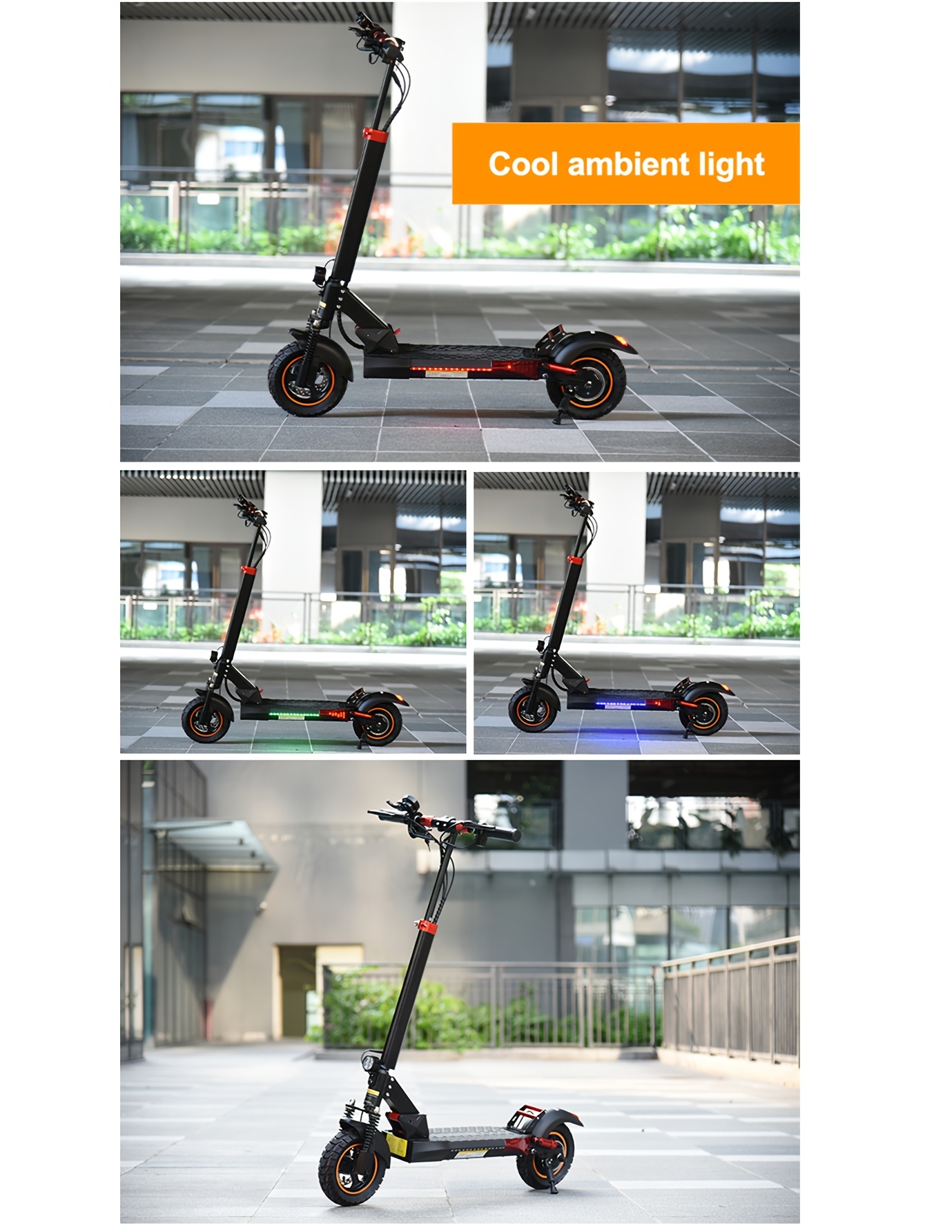 electric scooter for adult & teen, 500w/  /80km range/ 48v15ah/20.8ah battery with dual suspension,   brake, turn  , led front light, brake light, usb port, suitable city commuting, outdoor travel,  , holiday gifts Product details 9
