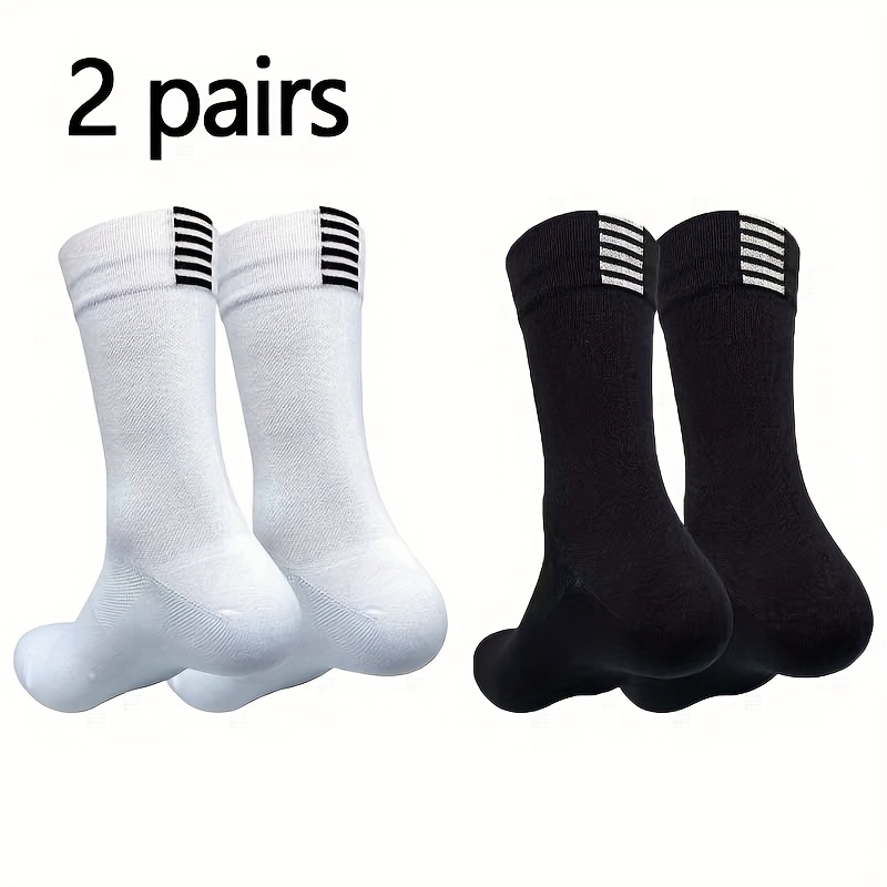 TEMU 2/5 Nuove Calze a Compressione Unisex da Ciclismo Traspiranti ad Elasticit� per Sport , Calze da , Calze da Ciclismo, Calze da Calcio, Calze da