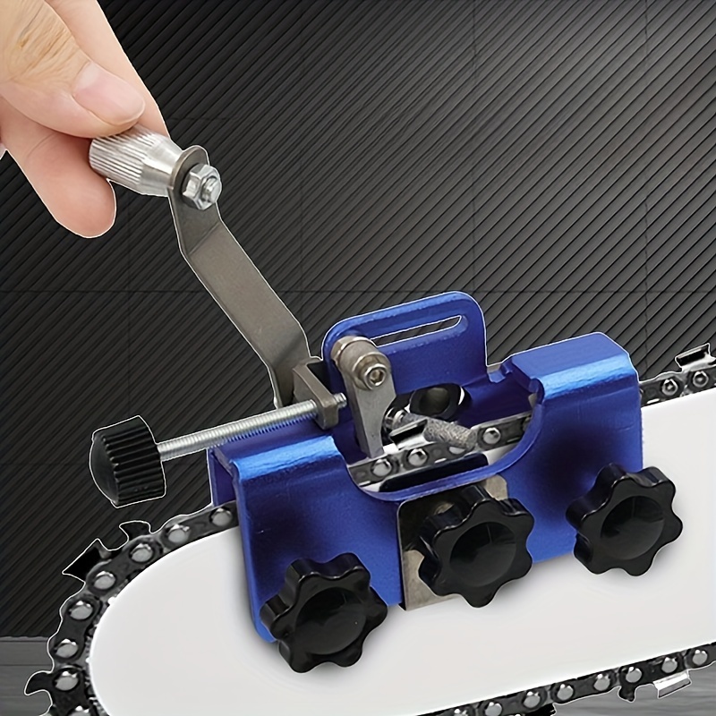 

Professional Chainsaw Chain Sharpener Tool - Portable, Easy-to-use Handheld Sharpening Kit For Quick And Chain Sharpening