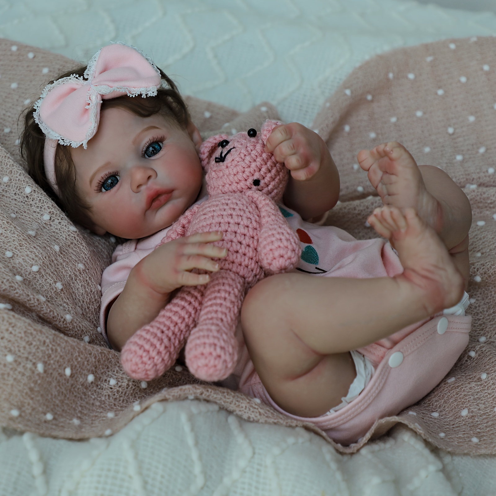 Realistic Baby good girl doll, 18inch