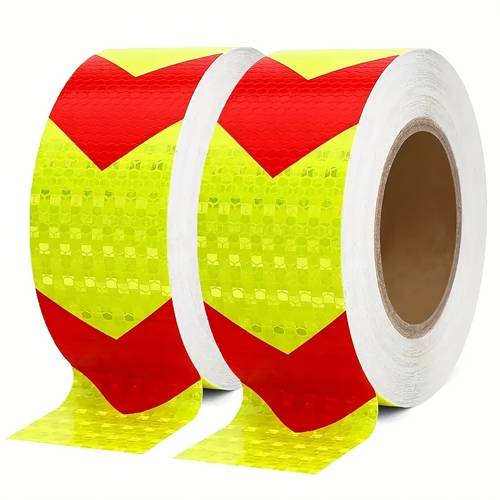 1 roll of high visibility reflective tape reflective guide board and reflective stickers suitable for tape in