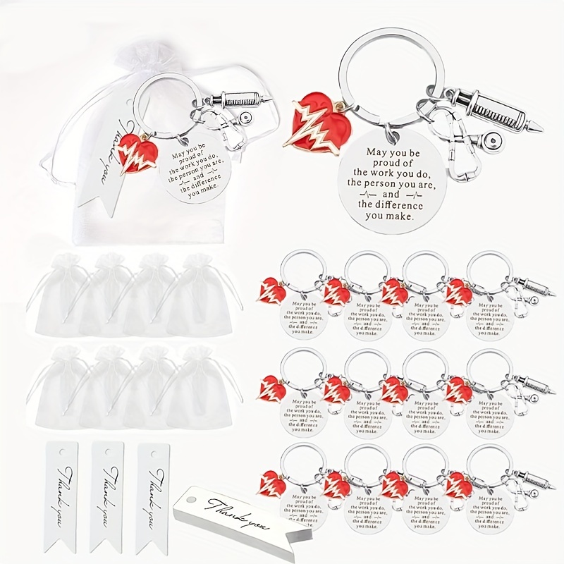 

36pcs/1set, Nurse Keychain Gift Pack, Ideal Nurse Thank You Gift, Doctor Thank You Gift, Gift, Nurse Week Gift, Nurse Party Thank You Gift