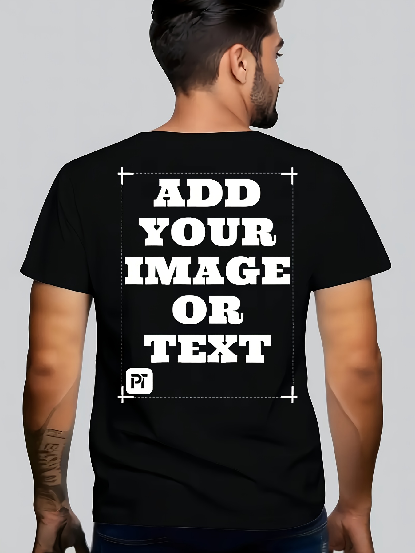 personalized custom mens t shirts casual short sleeve custom printed tees graduation season your text images family photos pet photos company   work uniforms couples friends anniversaries thanksgiving easter