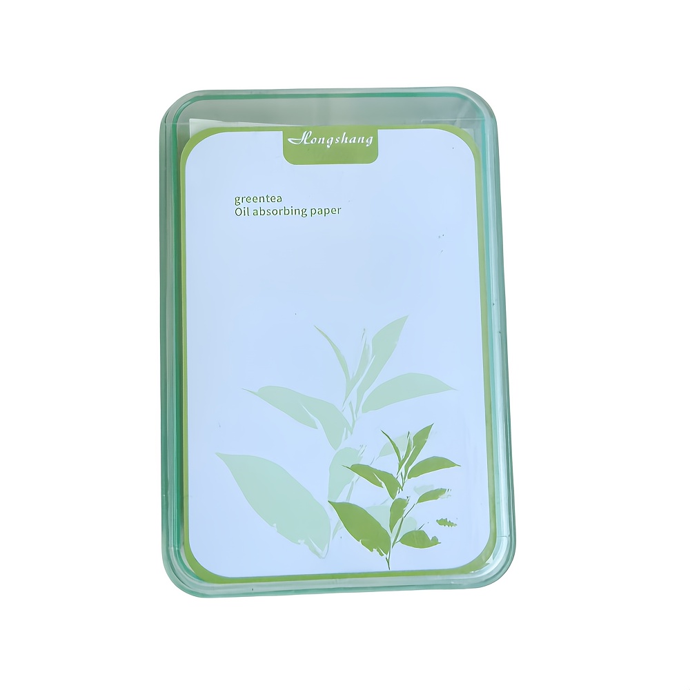 Image of 300pcs Set Of Pull-out Female Facial Oil Absorbing Paper, Large-area Oil Control Paper, Extended And Widened Oil Absorbing Paper