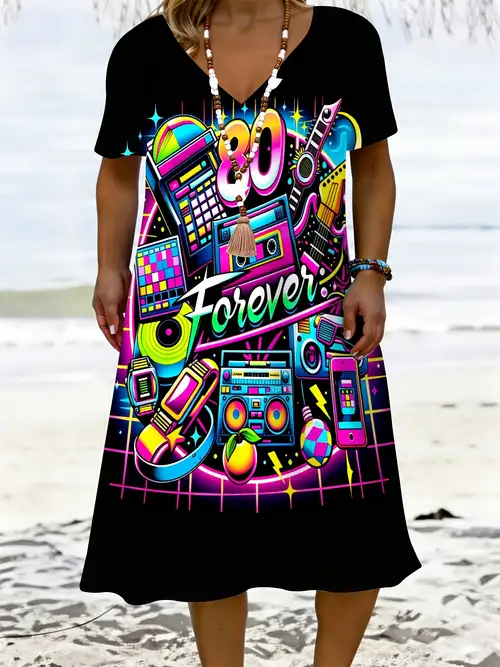 80s dress sold on Temu United States 80s dress sold on Temu United States