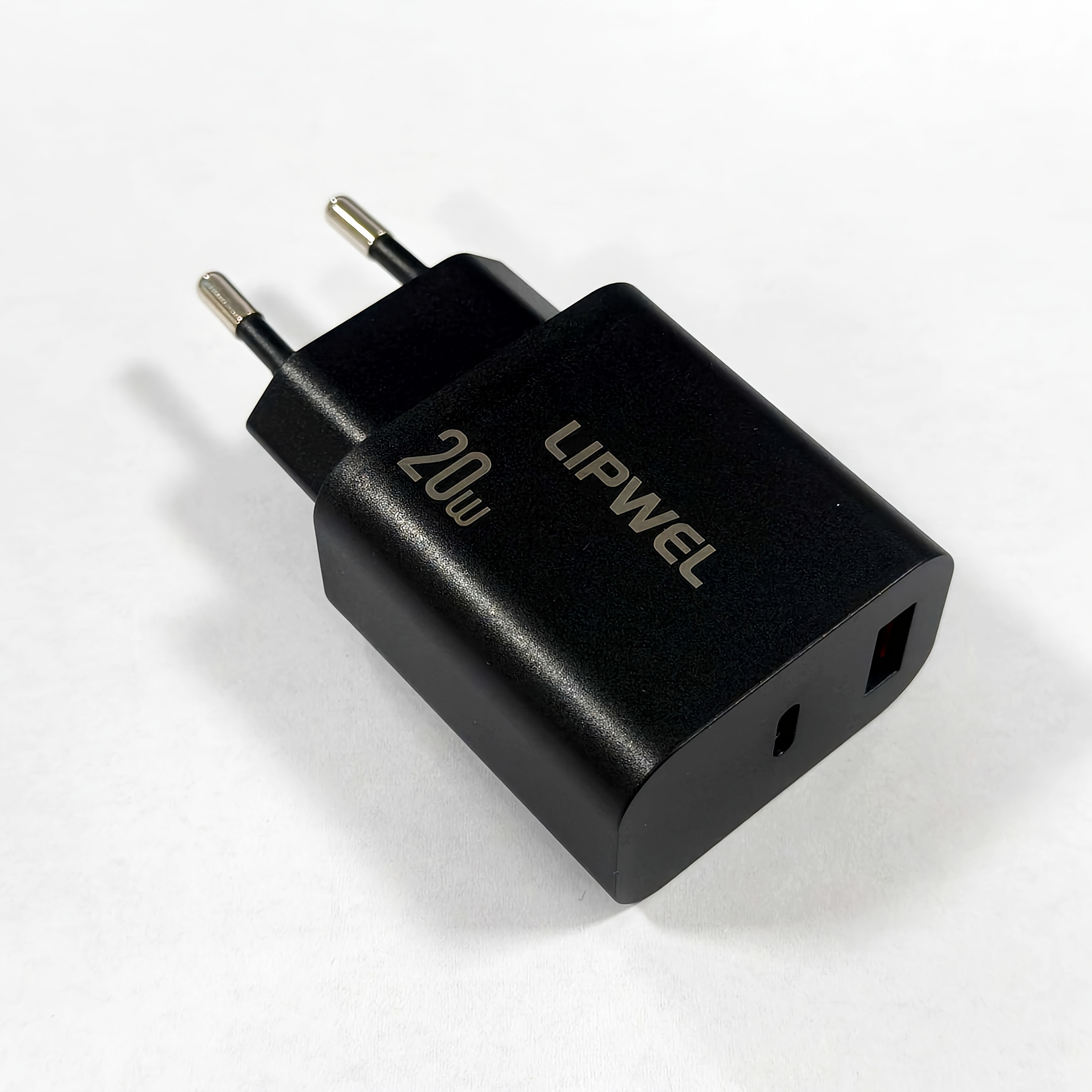 E-shop LIPWEL 20W USB-C-Schnellladegerät, USB-A- Typ-C-Doppeltanschlüsse, PD-Netzteil, EU-Stecker, Reiseladegerät, PPS-Netzadapter, für iPhone