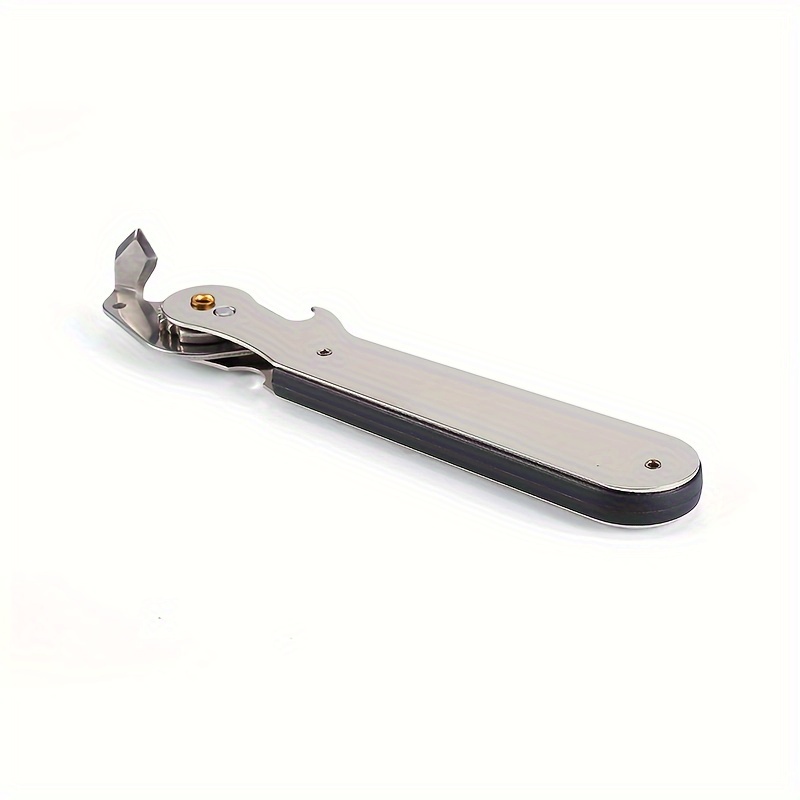 TEMU Hand-operated Stainless Steel Can Opener, Fruit Can Opener, Easy-to-use And Efficient Can Cutter, Screw Can Opener