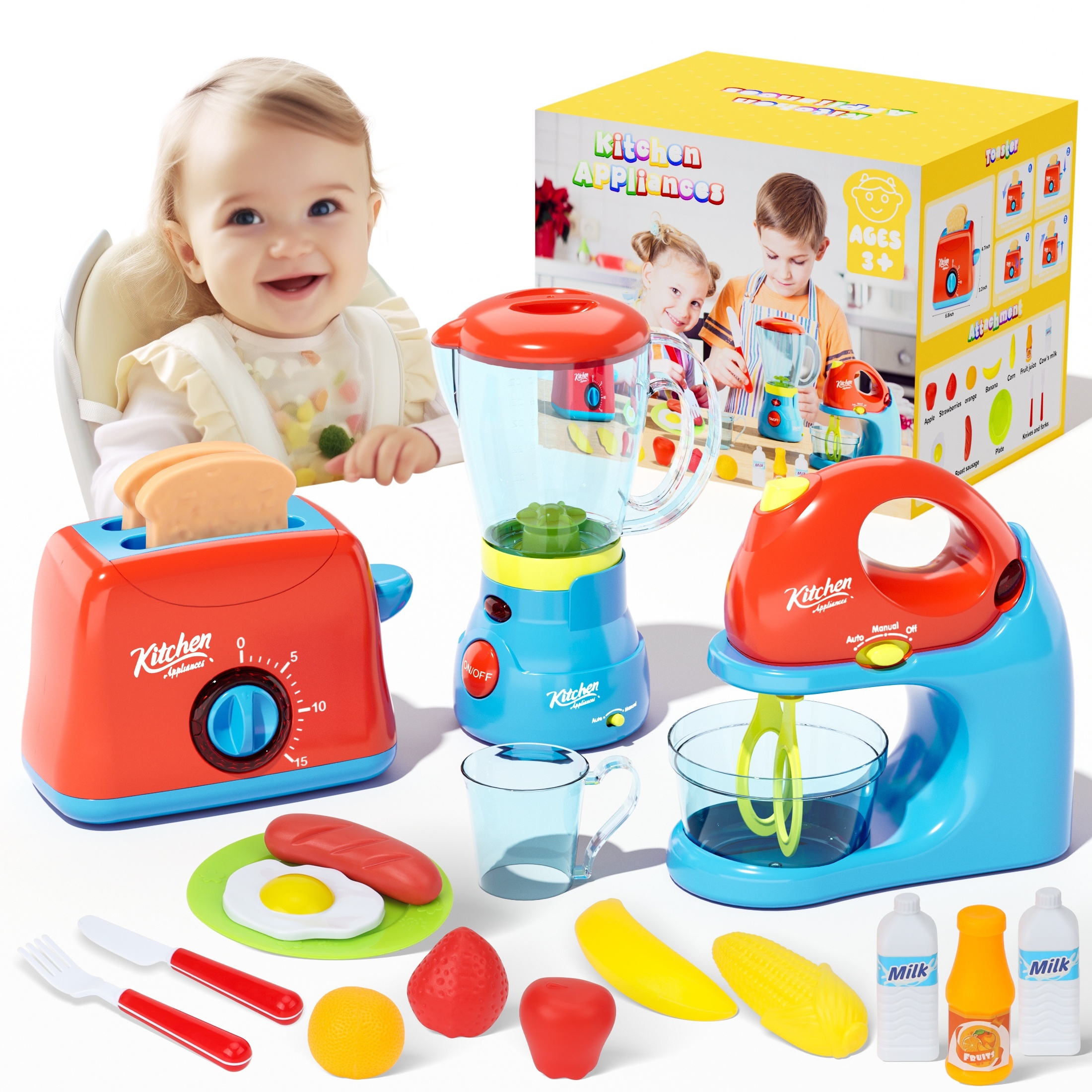 

Accessories Toy Set Including , , - To & - Christmas For Toddlers (batteries Not Included)