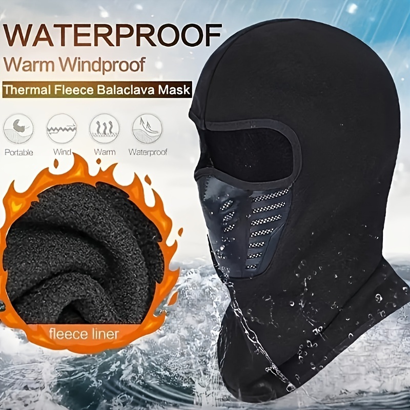 

Waterproof Balaclava Mask: Warm, , And Breathable For Outdoor Activities - Suitable For Thanksgiving