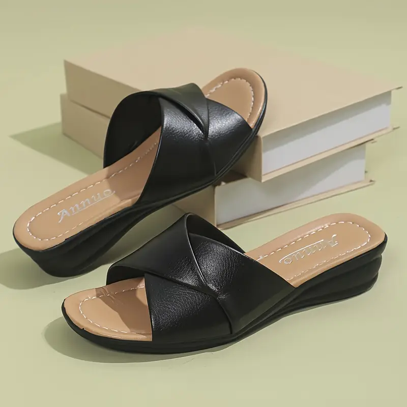 womens wedge platform shoes on details 1