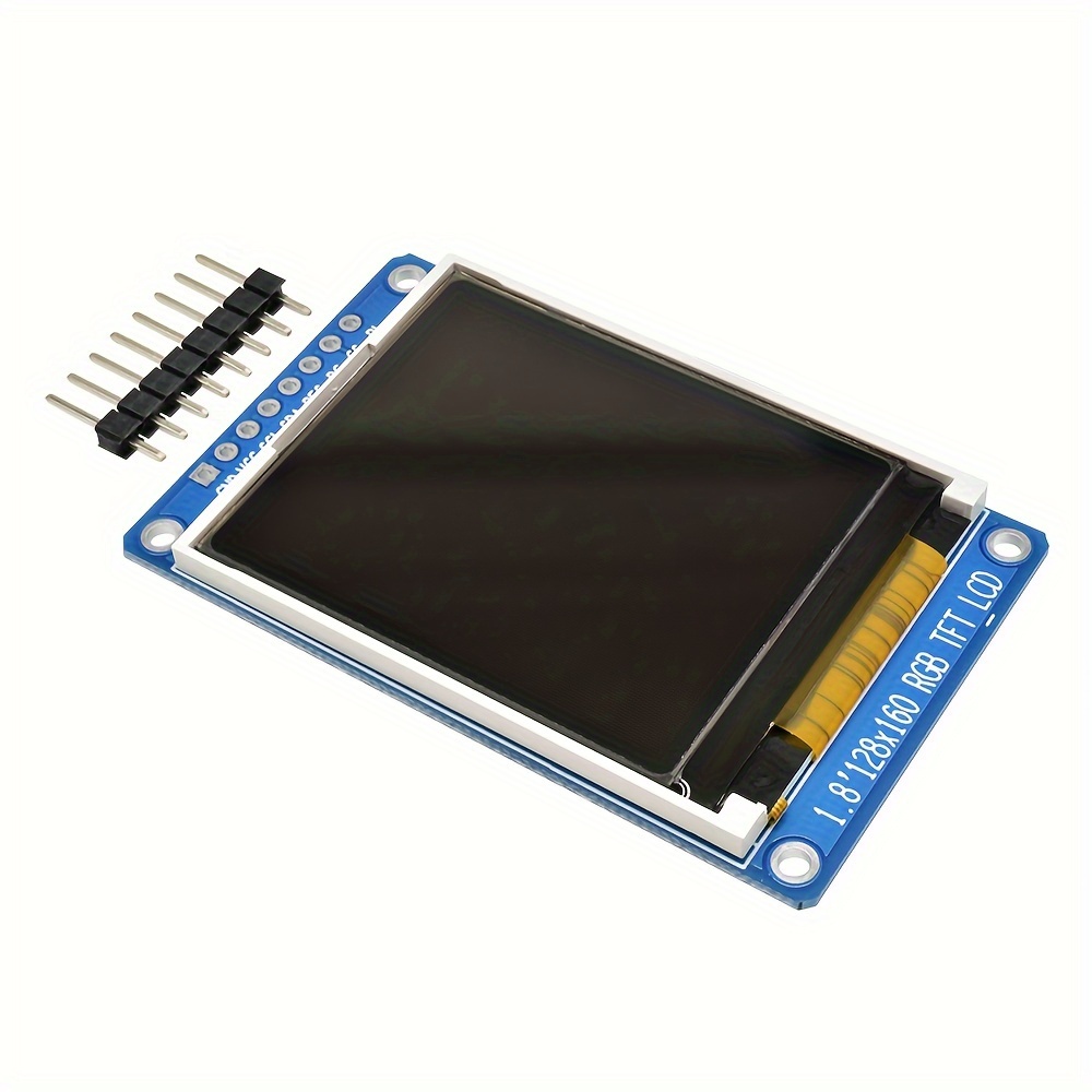 1 8 inch full color 128x160 spi full color tft lcd display module st7735s 3 3v replace oled power supply for arduino details 3