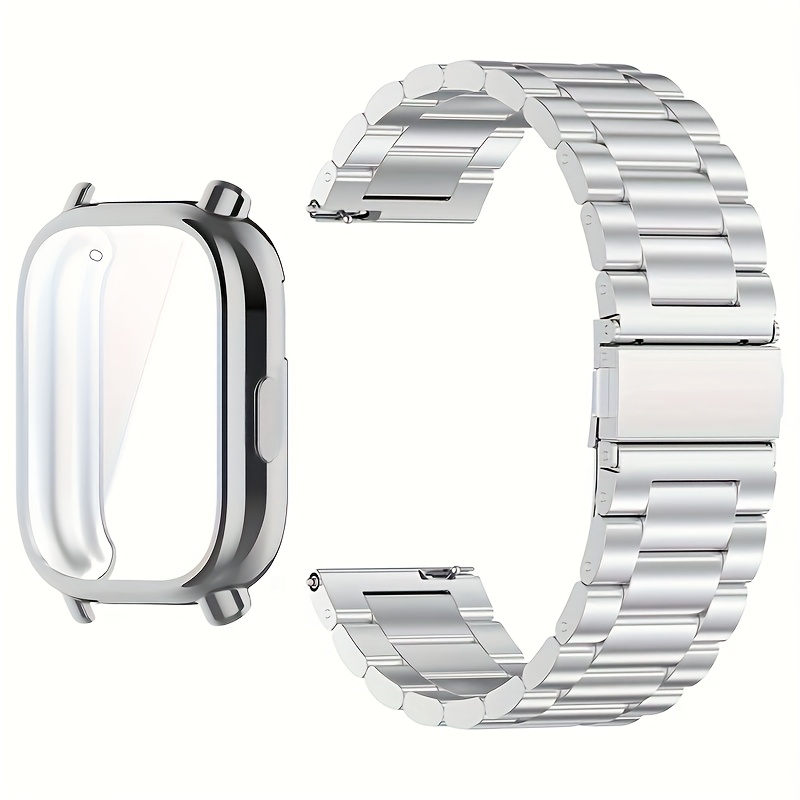 E-shop Edelstahlarmband + TPU-Hülle für Redmi Watch 5 Smartwatch Armband