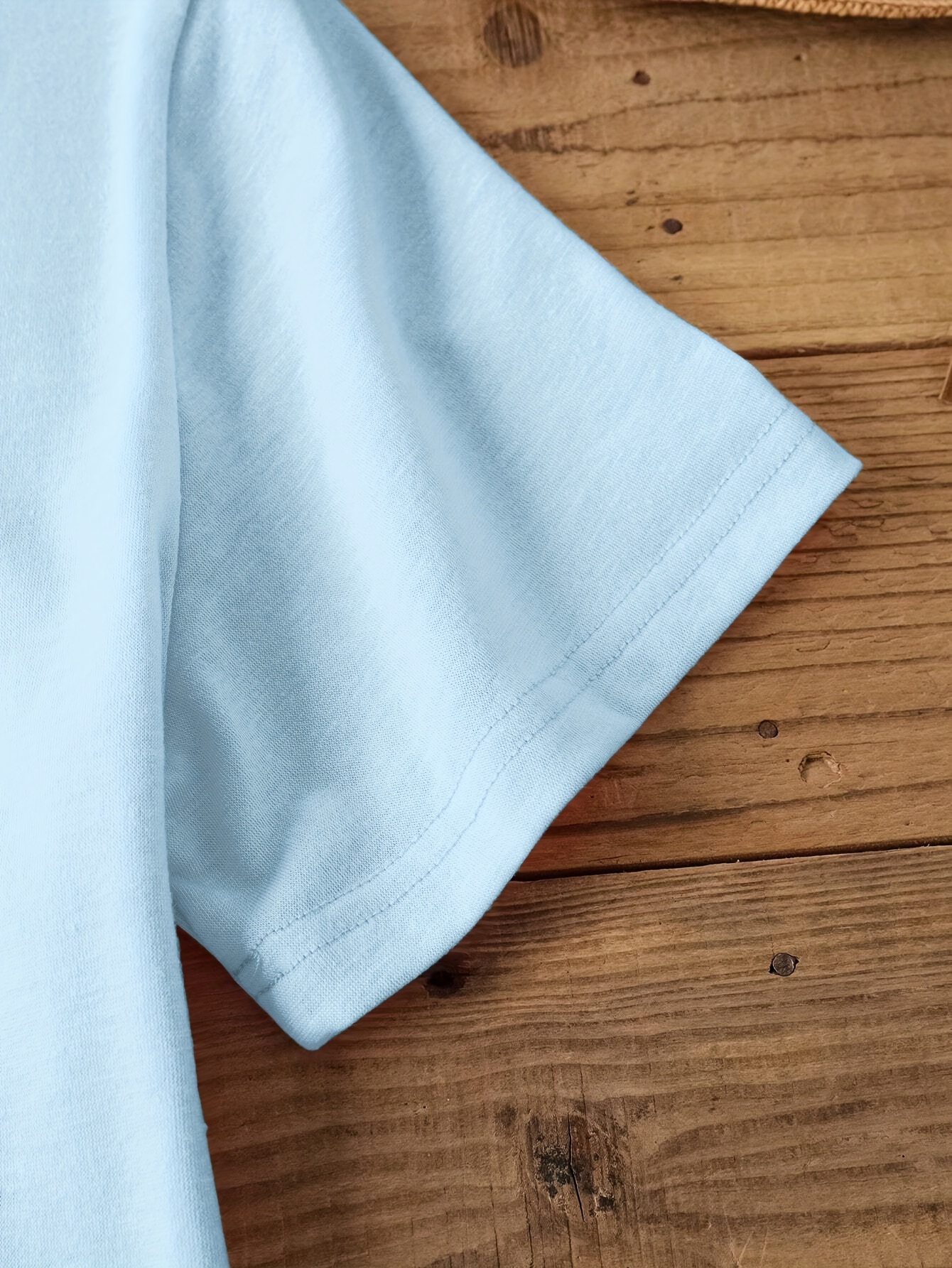 Solid Color Crew Neck T-shirt, Casual Short Sleeve T-shirt For Spring & Summer, Women's Clothing