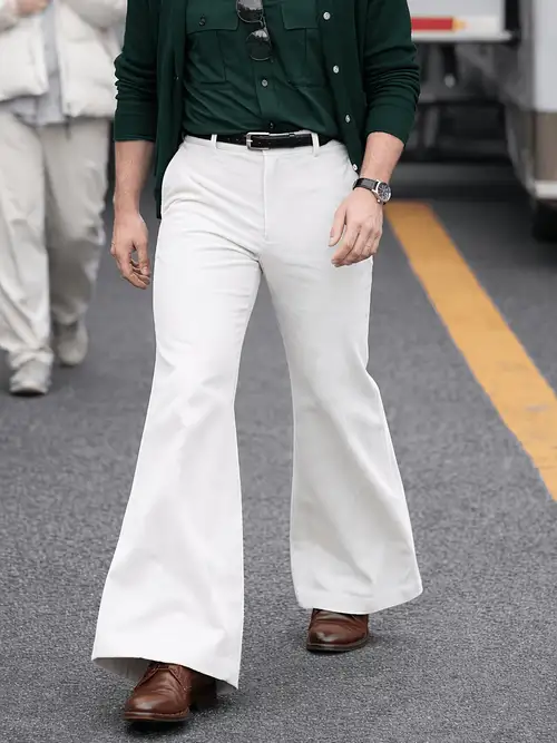 flare pants men sold on Temu United States flare pants men sold on Temu United States