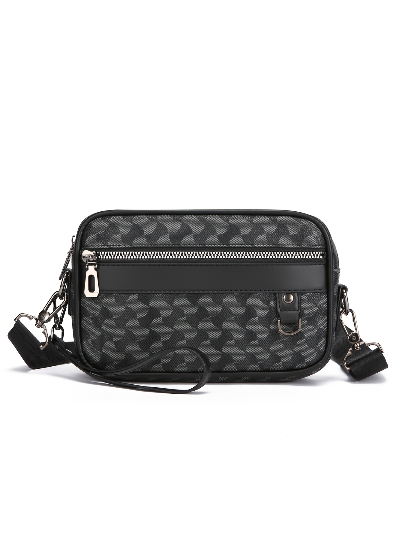 a versatile clutch with a casual   design this crossbody bag features   its a small square pouch for daily     storing your phone and     crossbody Product details 2