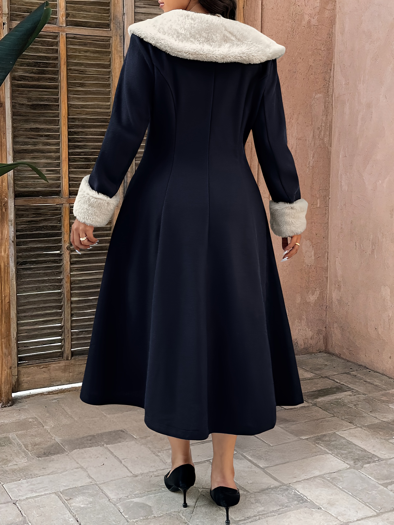 plus size plus size womens french size long coat - Temu Mauritius