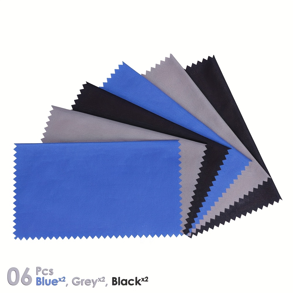Microfiber Cleaning Cloths For Eyeglasses, Camera Lens, Cell Phones, Cd, Dvd, Computers, Tablets, Laptops, Telescope, Lcd Screens And Other Delicate Surfaces Cleaner