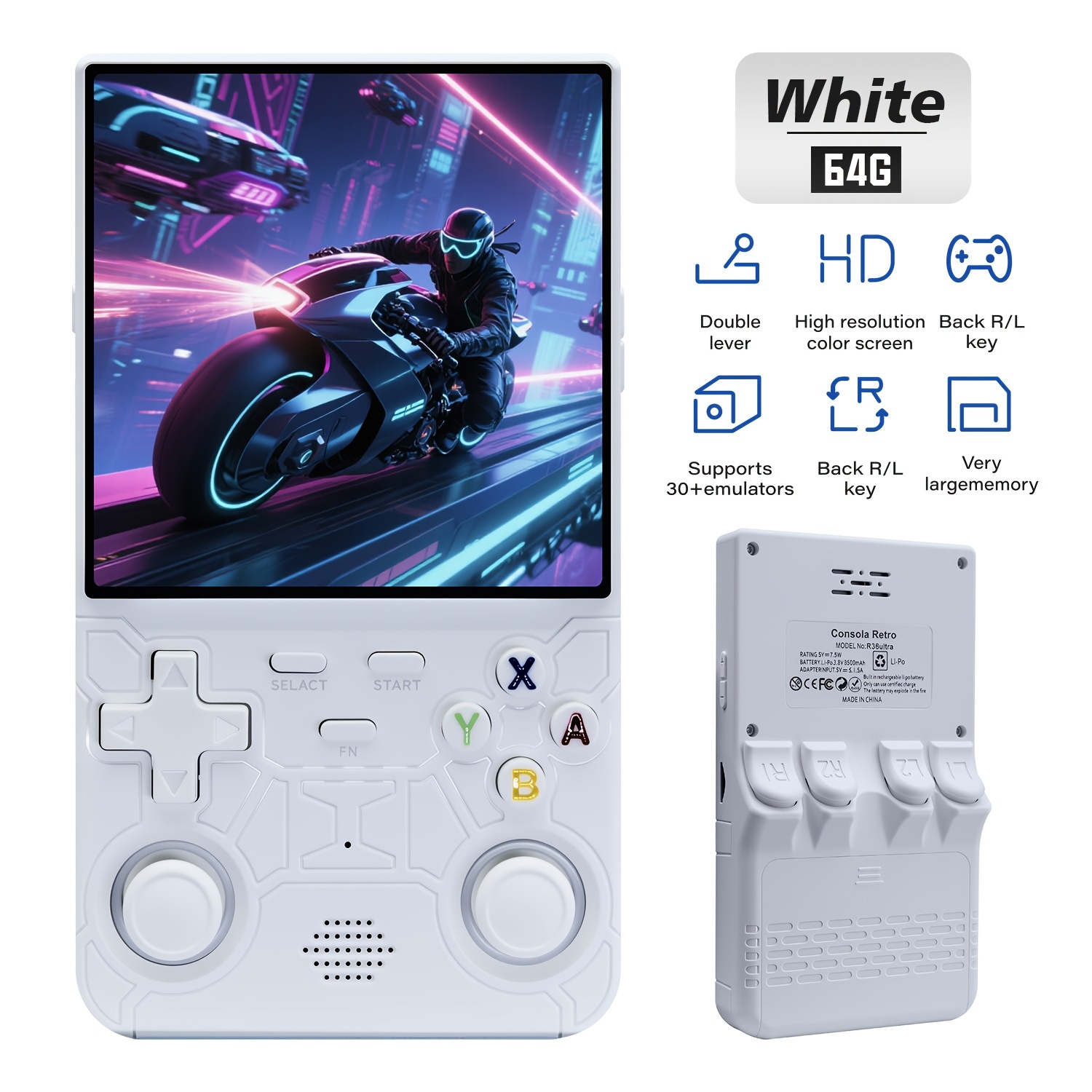 r36 ultra handheld game console features a 4 0 inch - Temu South