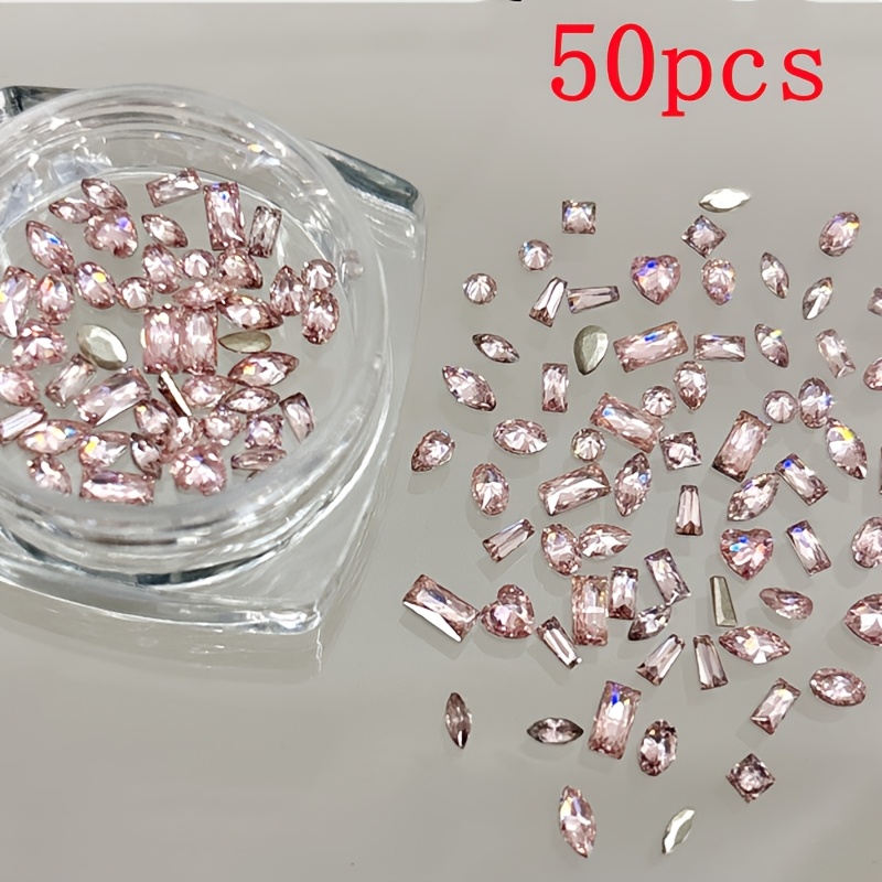 TEMU Nail Art Rhinestone Nail Supplies
