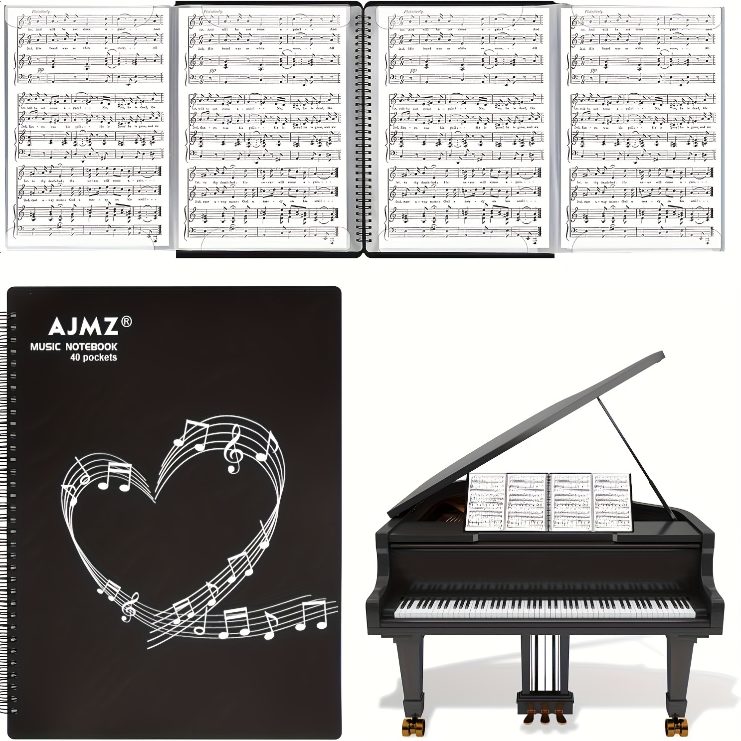 Performer Choir Music Folder - Perfect Choir Binder - My Music Folders