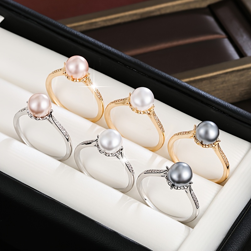 טבעת נשים בעיצוב כדור גיאומטרי אחד עם זירקוניה סינתטית ו- נישואים, תכשיטים מינימליסטיים זהבים, מתנות, לבן, לבן יום הולדת - אביזר רב-תכליתי לכל השנה, קישוטי זירקוניה סינתטית, מתנת יום נישואין, אביזר מודרני, ציפוי איכותי, אביזר כלה