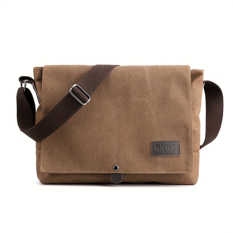 TEMU Mushing Can Recruitment, Messenger Bag, Men' Bag, Casual Fashion Shoulder Bag, , Individual Backpack, Essential For Commuting, Outdoor Travel,