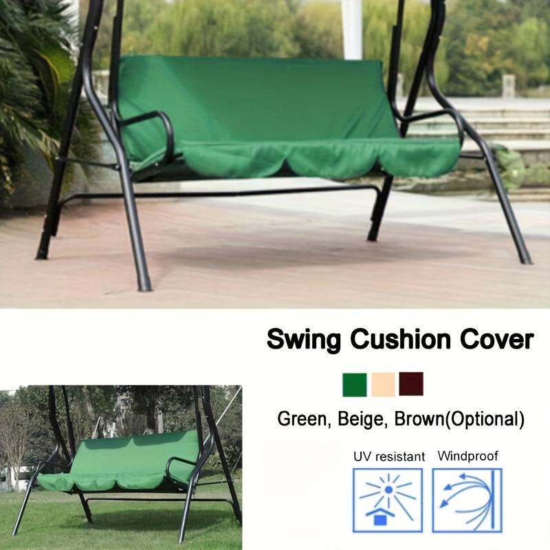 atio 3-seat swing cushion cover outdoor heavy-duty 190t hammock
