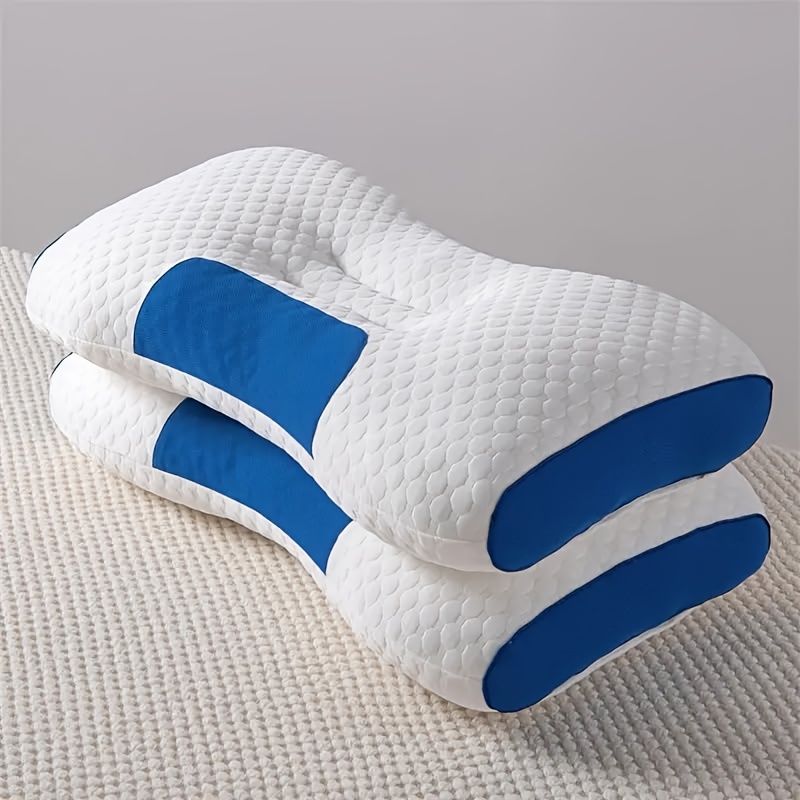 Image of Bed Pillows, Set Of 2 Pillows, Soft And Comfortable, Not Easy To , Suitable For Bedroom, Couple' Pillows, Bed Pillows (2pcs)